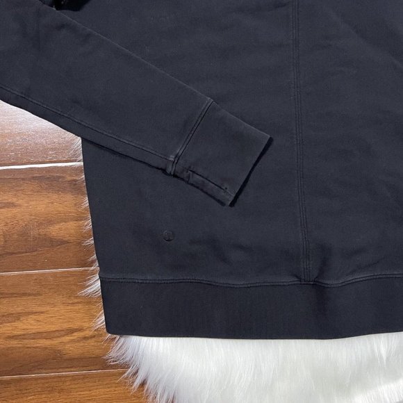 Lululemon Size 6 Black Go Forward Pullover Sweatshirt - Picture 8 of 9